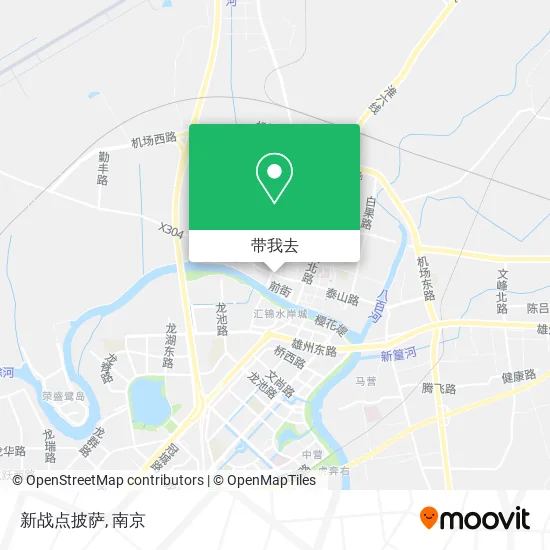 新战点披萨地图