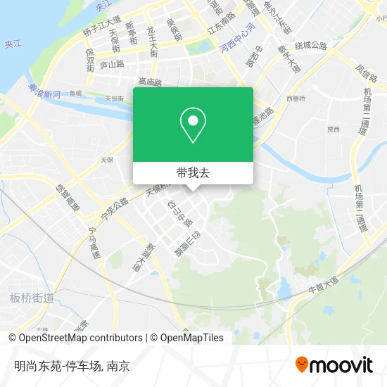明尚东苑-停车场地图