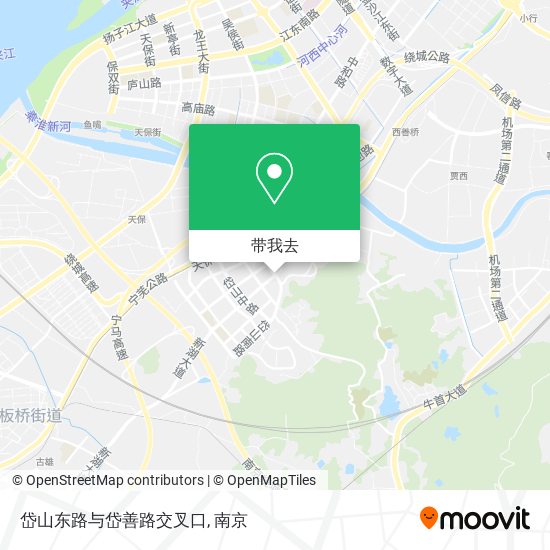 岱山东路与岱善路交叉口地图