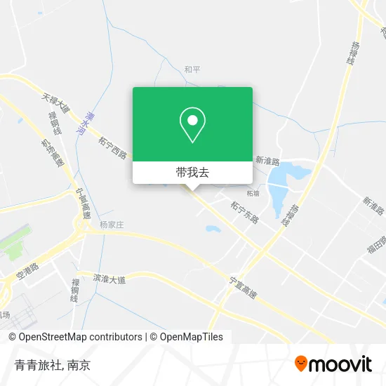 青青旅社地图