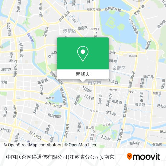 中国联合网络通信有限公司(江苏省分公司)地图