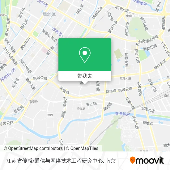 江苏省传感/通信与网络技术工程研究中心地图