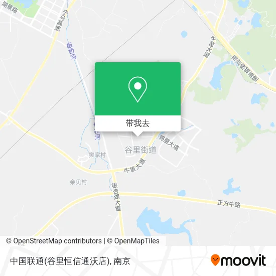 中国联通(谷里恒信通沃店)地图