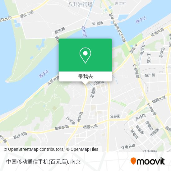 中国移动通信手机(百元店)地图