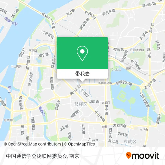 中国通信学会物联网委员会地图
