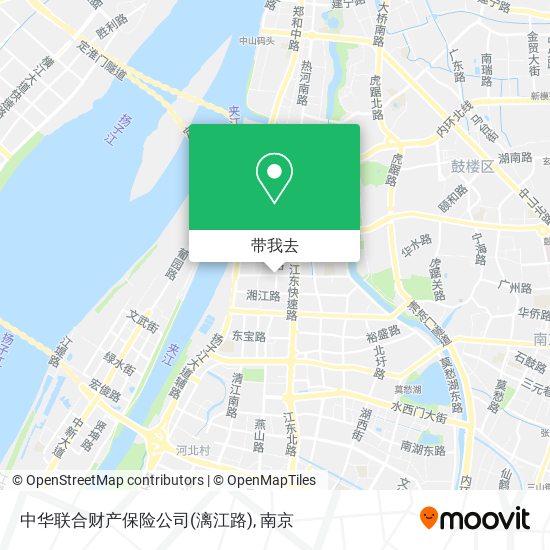 中华联合财产保险公司(漓江路)地图