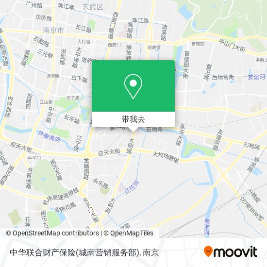 中华联合财产保险(城南营销服务部)地图