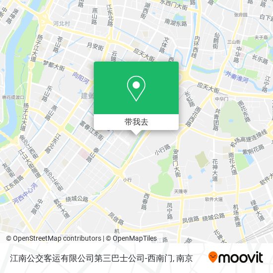 江南公交客运有限公司第三巴士公司-西南门地图