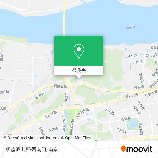 栖霞派出所-西南门地图