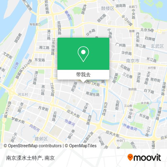 南京溧水土特产地图