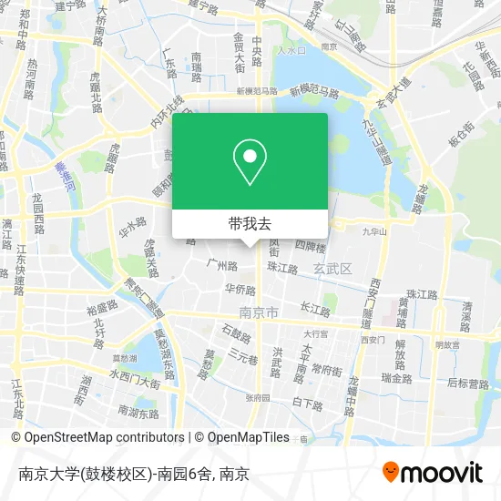 南京大学(鼓楼校区)-南园6舍地图