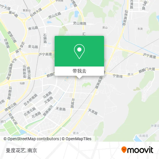 曼度花艺地图