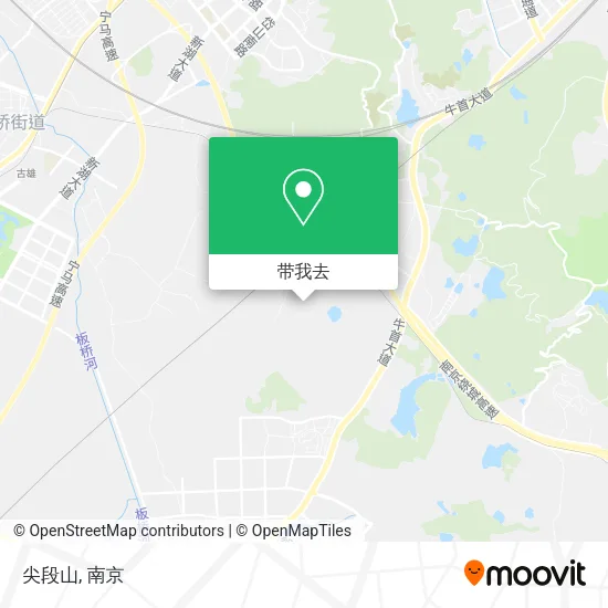 尖段山地图