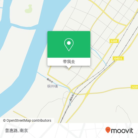 普惠路地图