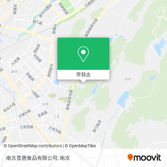南京普惠食品有限公司地图
