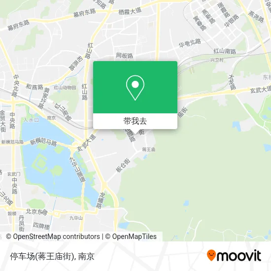 停车场(蒋王庙街)地图