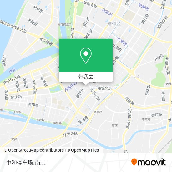 中和停车场地图
