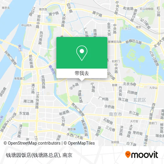 钱塘园饭店(钱塘路总店)地图