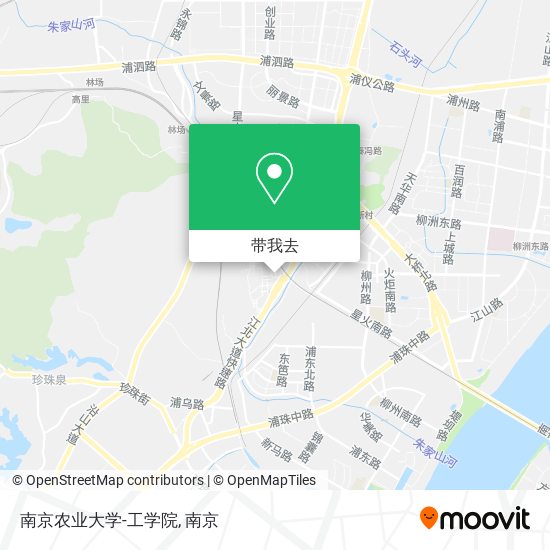 南京农业大学-工学院地图