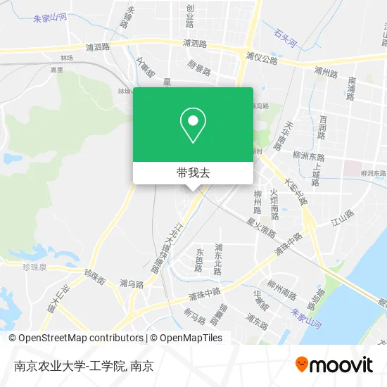 南京农业大学-工学院地图