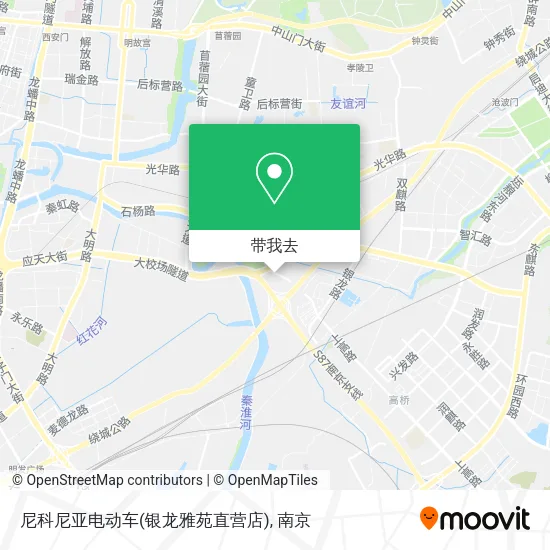 尼科尼亚电动车(银龙雅苑直营店)地图
