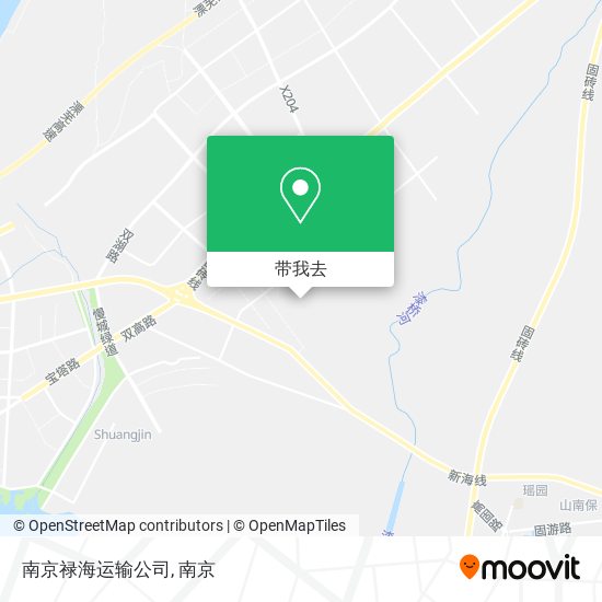 南京禄海运输公司地图