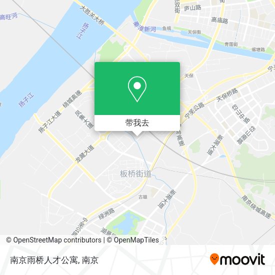 南京雨桥人才公寓地图