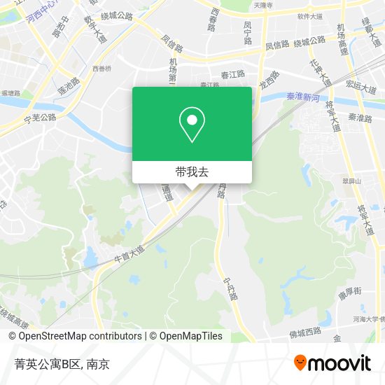 菁英公寓B区地图