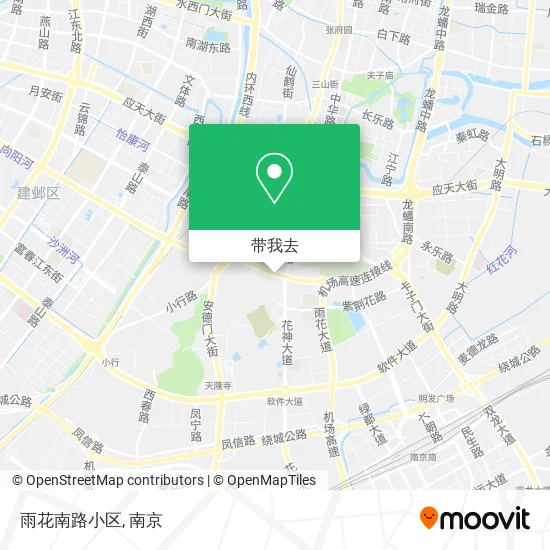 雨花南路小区地图
