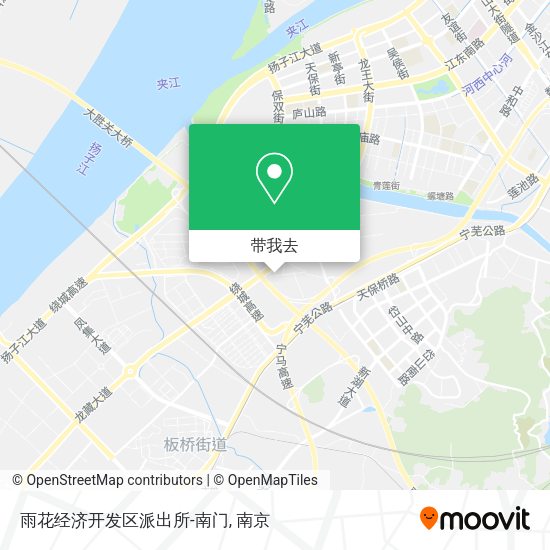 雨花经济开发区派出所-南门地图