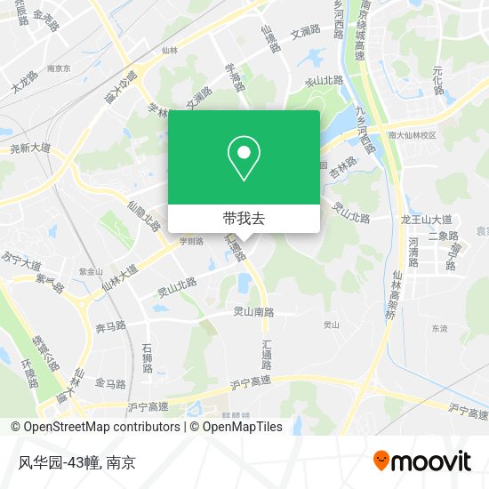 风华园-43幢地图