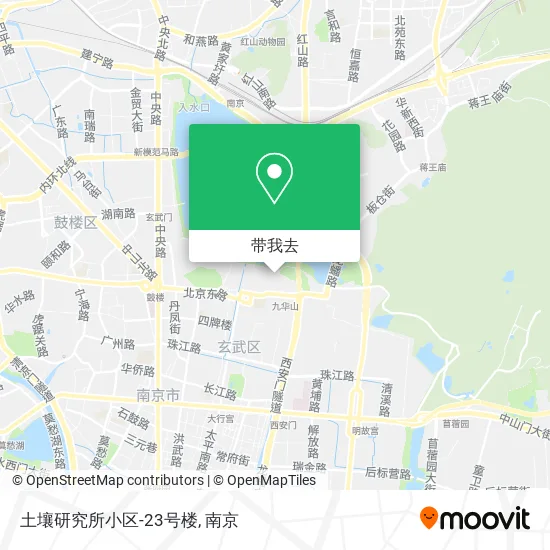 土壤研究所小区-23号楼地图