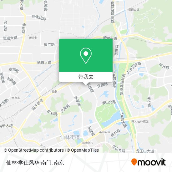 仙林·学仕风华-南门地图