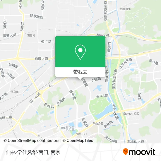 仙林·学仕风华-南门地图