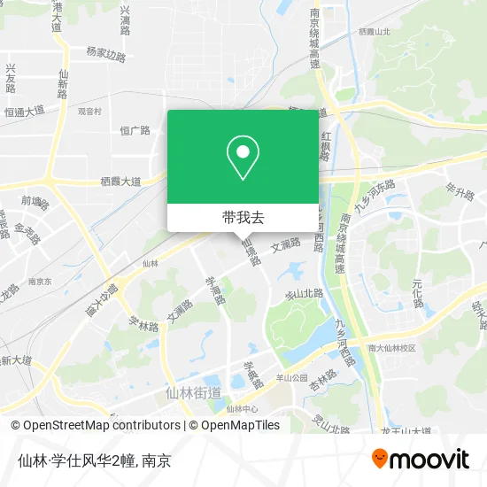 仙林·学仕风华2幢地图