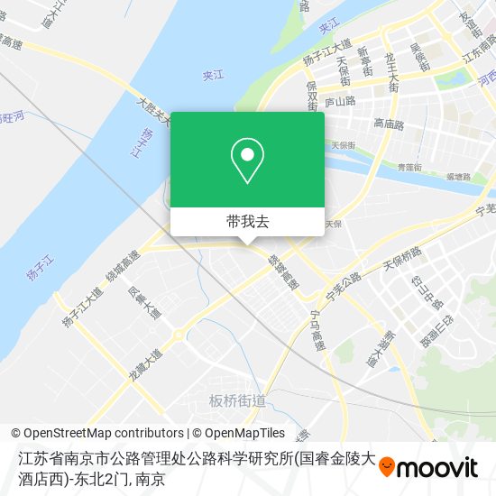 江苏省南京市公路管理处公路科学研究所(国睿金陵大酒店西)-东北2门地图