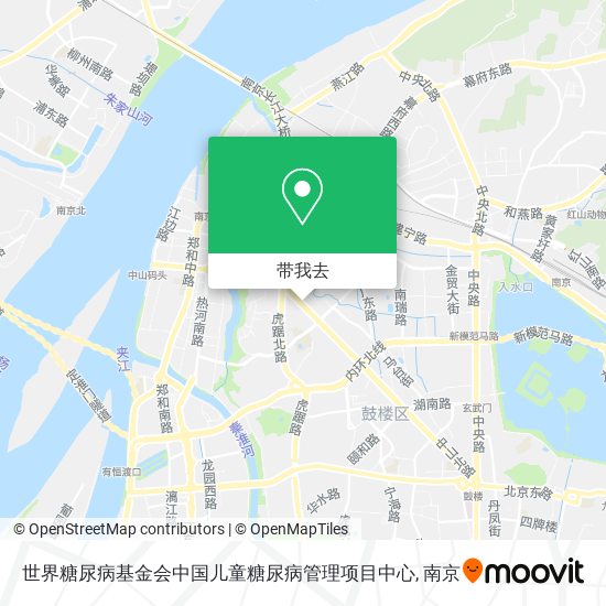 世界糖尿病基金会中国儿童糖尿病管理项目中心地图