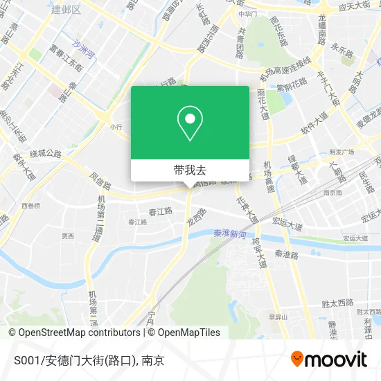 S001/安德门大街(路口)地图