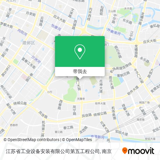 江苏省工业设备安装有限公司第五工程公司地图