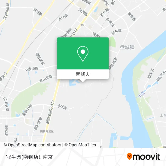 冠生园(南钢店)地图