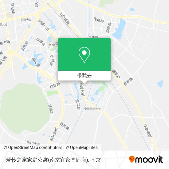 爱怜之家家庭公寓(南京宜家国际店)地图