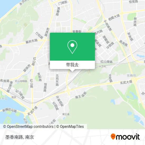 墨香南路地图