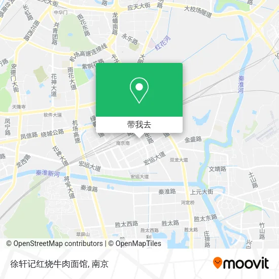 徐轩记红烧牛肉面馆地图