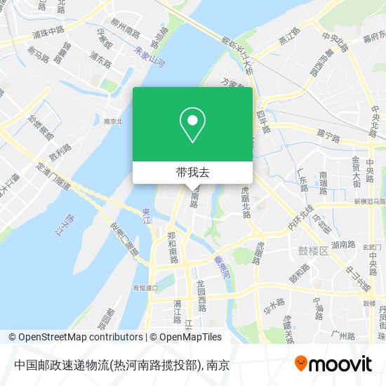 中国邮政速递物流(热河南路揽投部)地图