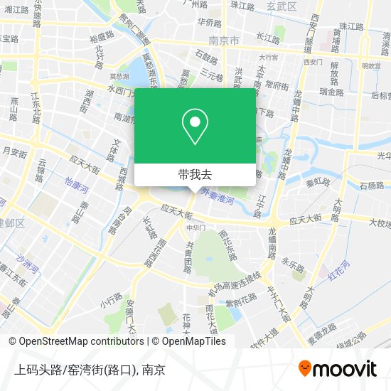 上码头路/窑湾街(路口)地图