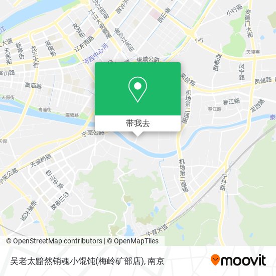 吴老太黯然销魂小馄饨(梅岭矿部店)地图