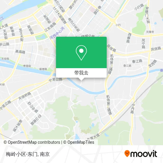 梅岭小区-东门地图