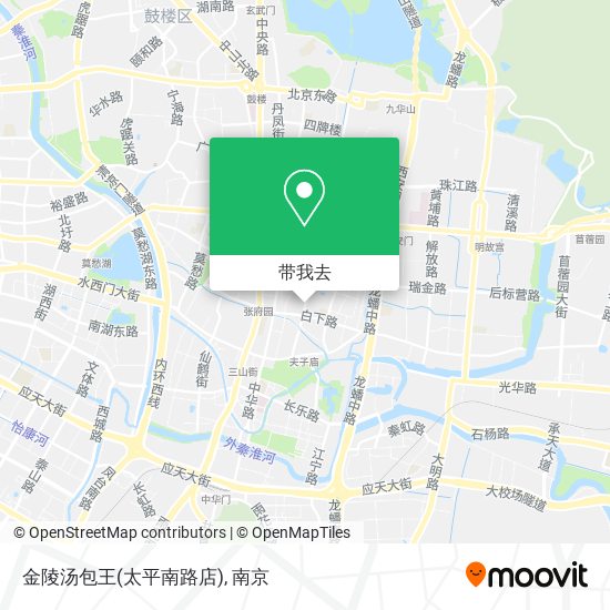 金陵汤包王(太平南路店)地图