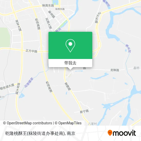 乾隆桃酥王(秣陵街道办事处南)地图