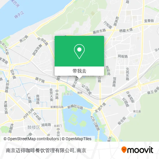 南京迈得咖啡餐饮管理有限公司地图
